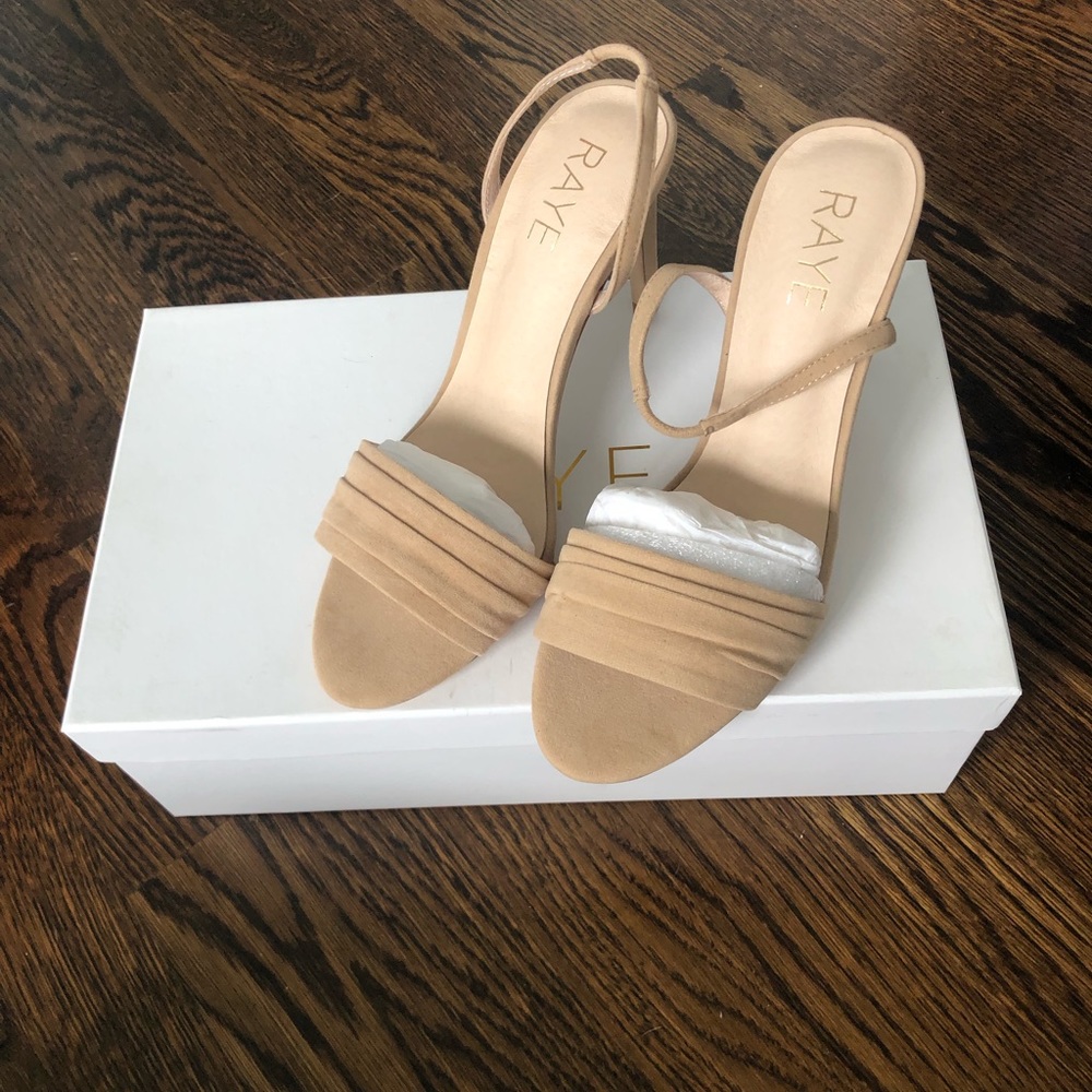 RAYE Tan Heels